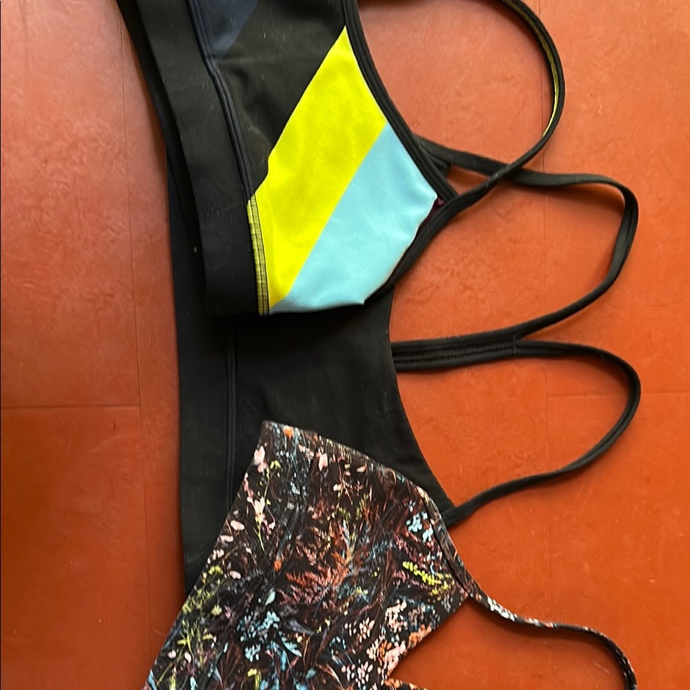 LULULEMON 3 sports bra bundle!